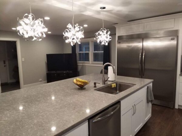 Ocean Jasper Silestone Quartz Kitchen