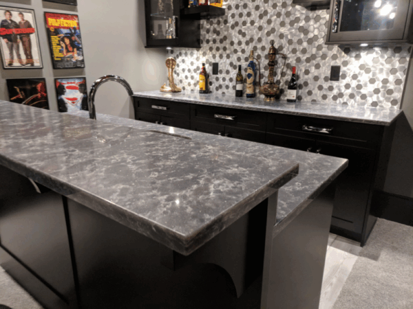 Ocean Storm Silestone Quartz Kitchen