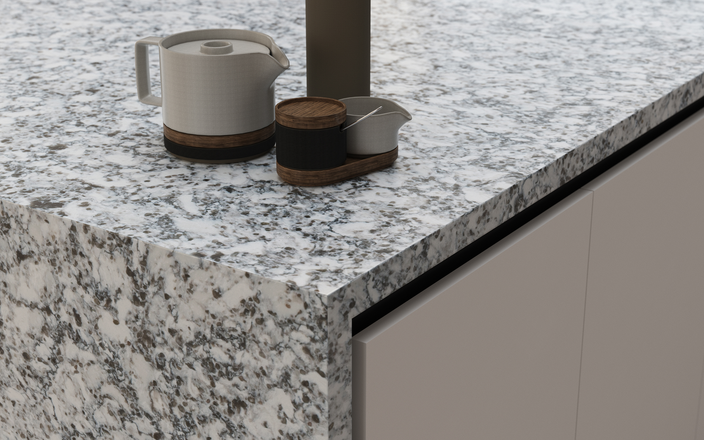 Octave LG Viatera Quartz Countertops