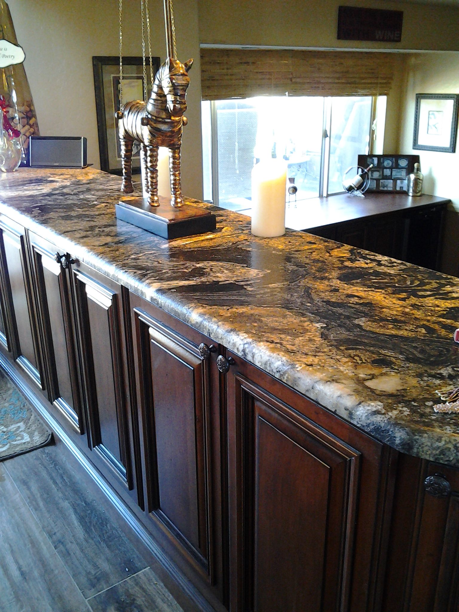 Oronico Volcano Granite Kitchen