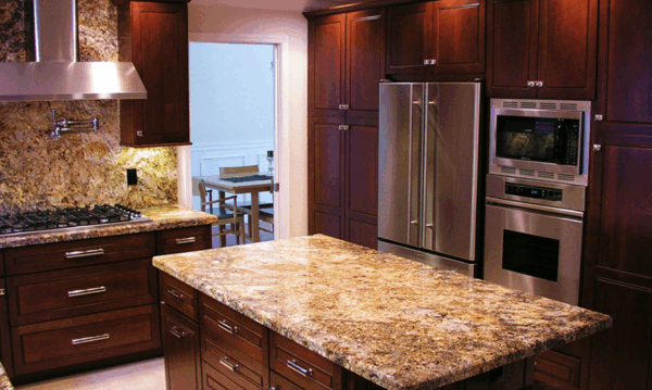 Persa Gold Granite Kitchen