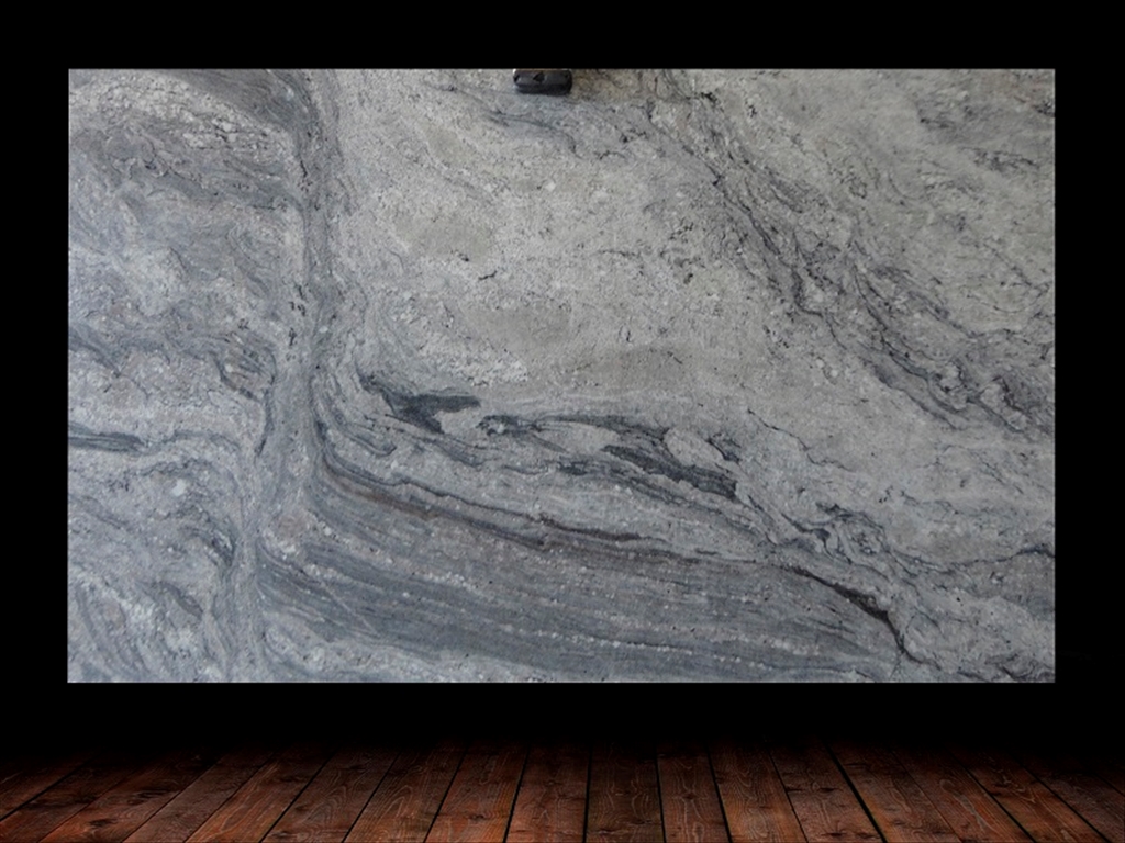 Piracema White Leather : Polished Granite Slab