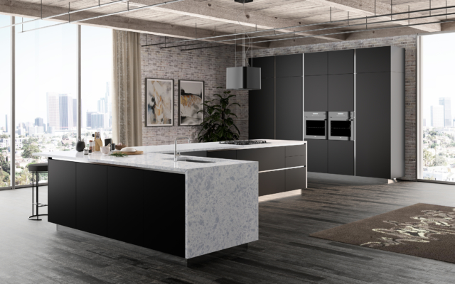 Ribera LG Viatera Quartz Kitchen