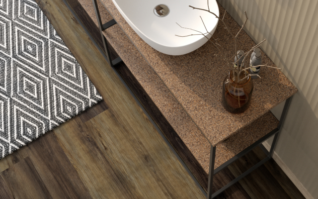 Royal Teak LG Viatera Quartz Countertops