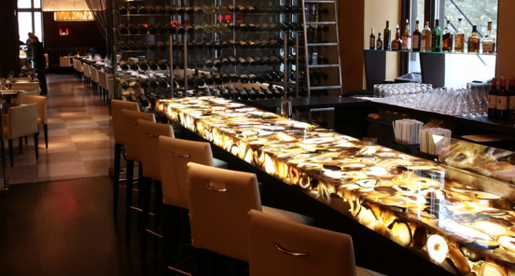 Sfumato Caesarstone Quartz Bar Countertop