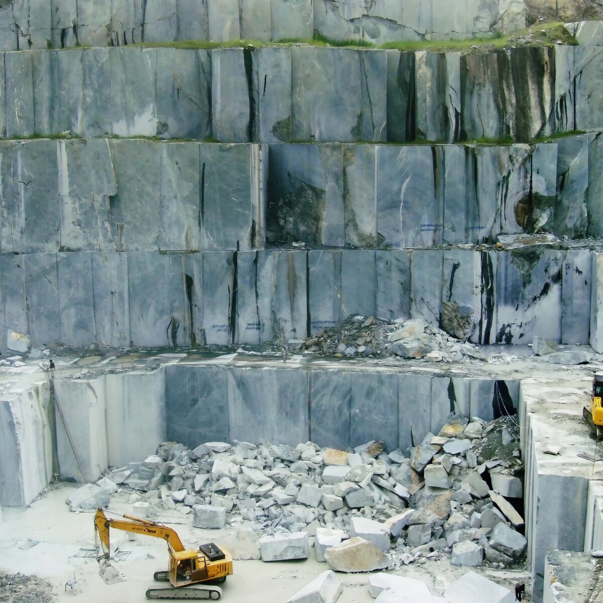 The Shree Rishabh Green Marble Quarry in India is known for its production of vibrant Shree Rishabh Green Marble. This marble features dynamic green hues with intricate veining, capturing the essence of nature's beauty. The quarrying process blends tradition and precision, showcasing skilled craftsmanship. Shree Rishabh Green Marble is used in various architectural and interior projects, infusing spaces with its unique color and patterns. A visit to the quarry reveals the fusion of Earth's treasures and human creativity, where each marble slab embodies the quarry's surroundings and the dedication of craftsmen. It stands as a testament to the enduring link between nature's marvels and artistic transformation, reflecting the beauty of green hues and the artistry that shapes them.