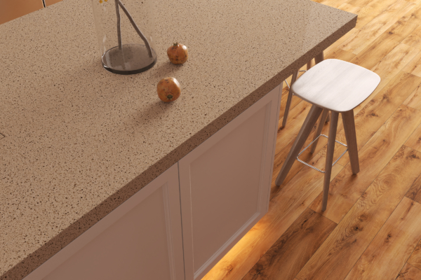 Silver Lake LG Viatera Quartz Kitchen Countertops