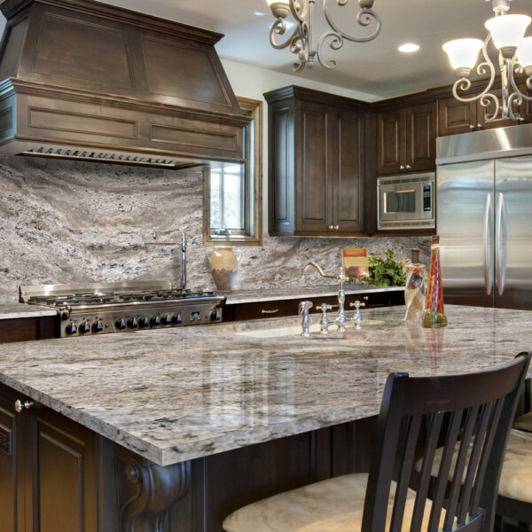 Smokey Mountain Granite Kitchen1