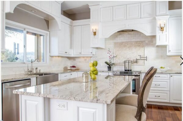 Snowbound Granite Kitchen