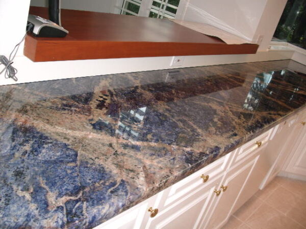 Sodalite Blue Top Granite Kitchen1