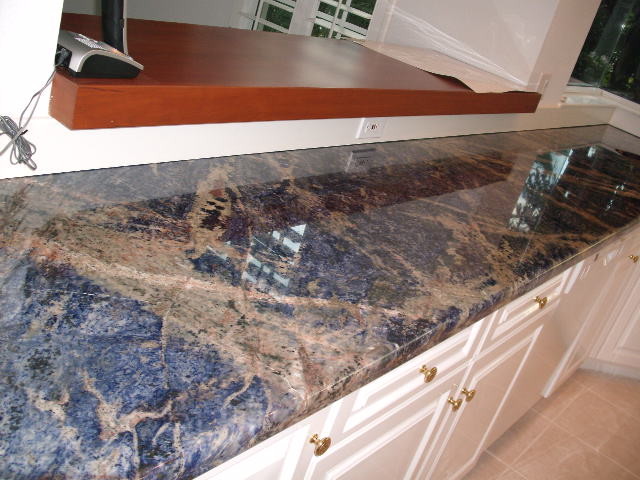 Sodalite Blue Top Granite Kitchen1