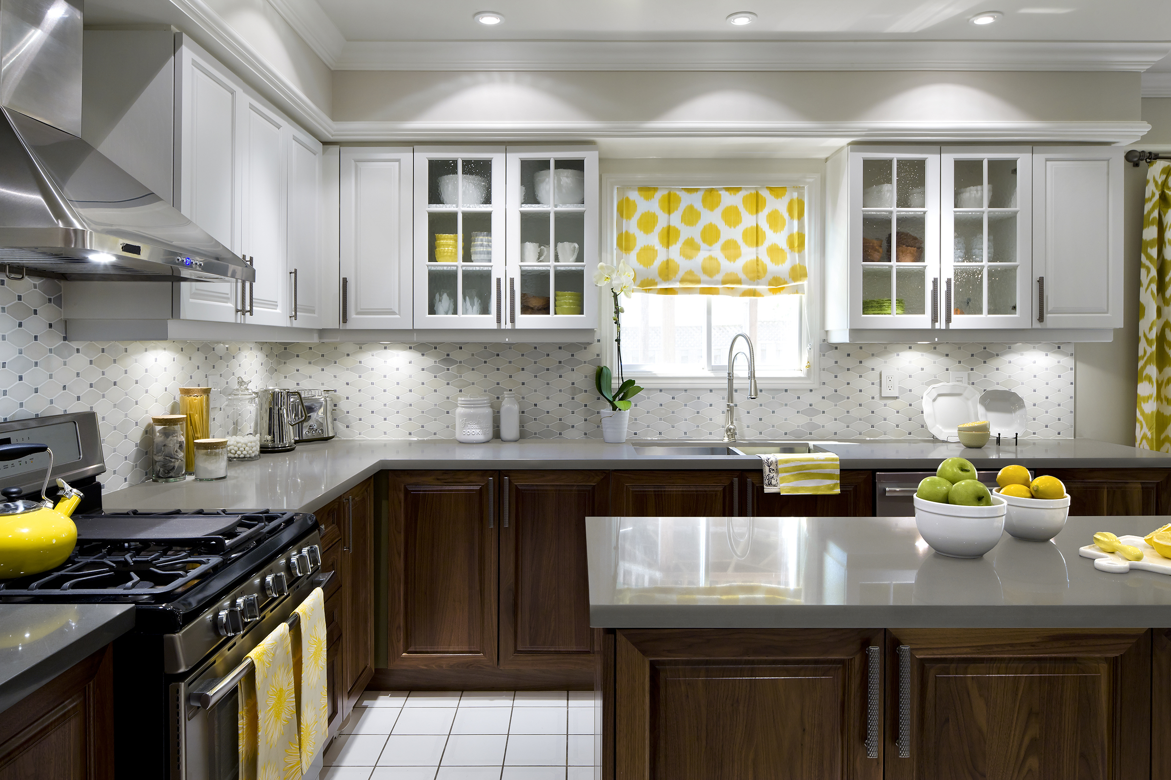 Soho Gray LG Viatera Quartz Kitchen Countertops