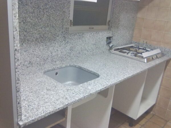 Solar White Granite Kitchen