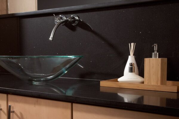 Starlight Silestone Quartz Bathroom