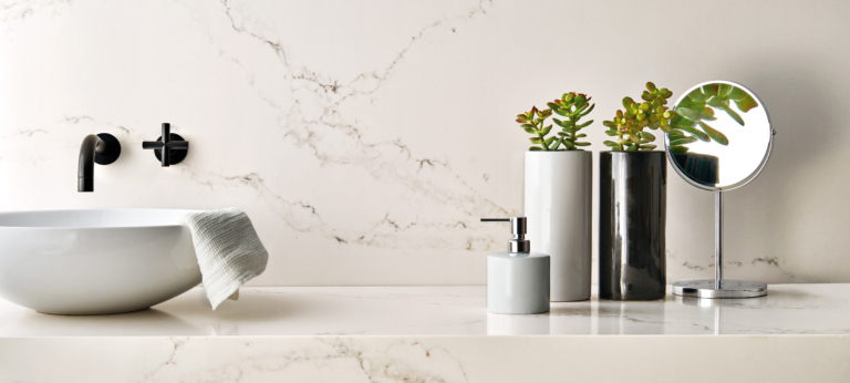 Stauario Nuvo Caesarstone Quartz Bathroom Countertops