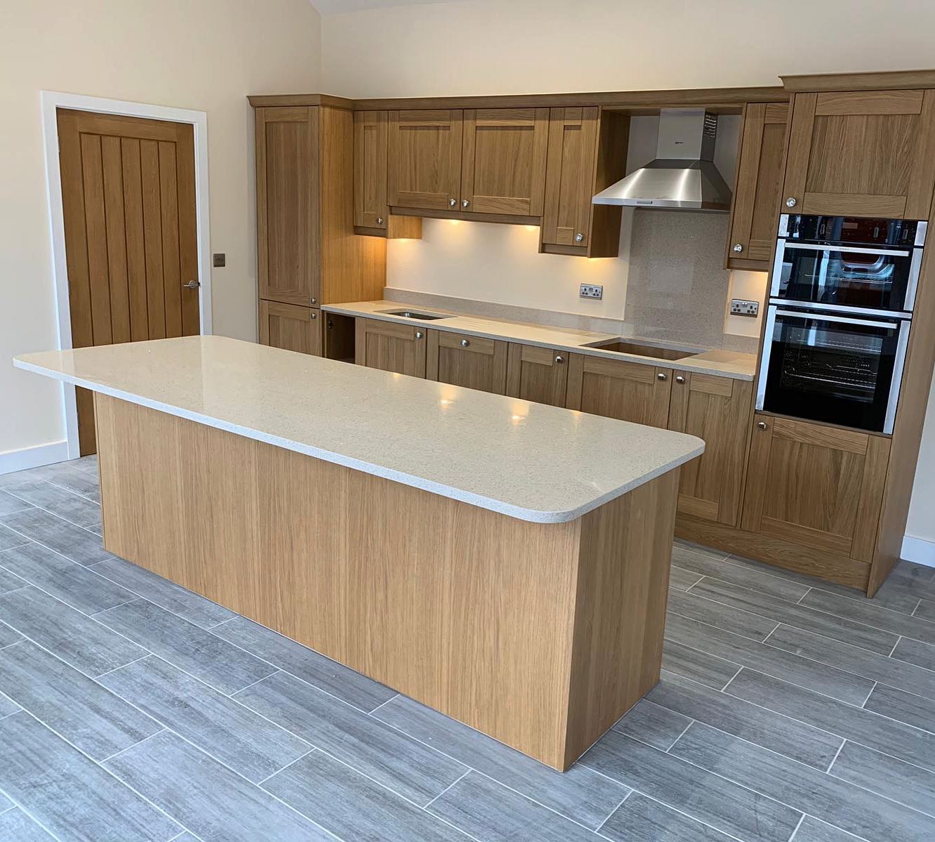 Stellar Cream Silestone Quartz Kitchen