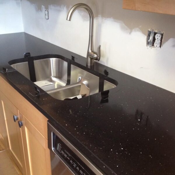 Stellar Night Silestone Quartz Kitchen1