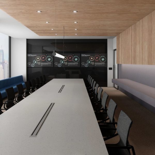 Pikes Peak Cambria Quartz Conference Room
