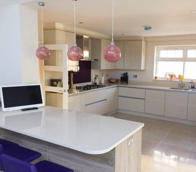 Tigris Sand Silestone Quartz Kitchen1