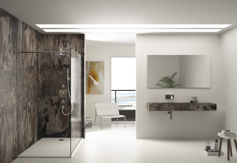 Trilium Dekton Bathroom Shower Walls