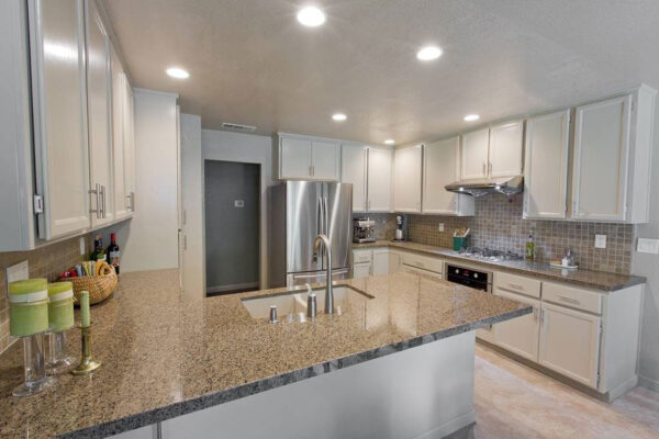 Tropical Brown New Granite Kitchen