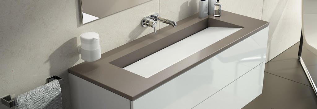 Unsui Silestone Quartz Bathroom