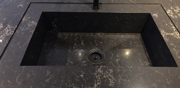 Vanilla Noir Caesarstone Quartz Sink