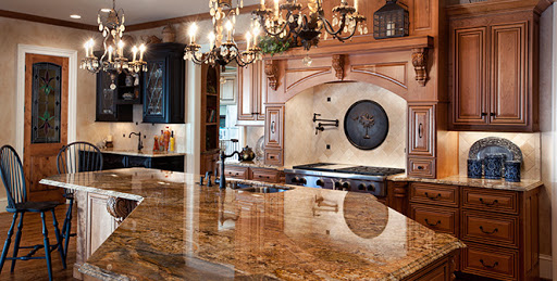 Venetian Eye Granite Kitchen