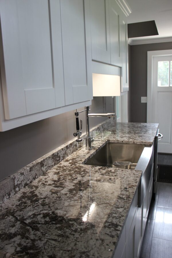 White Equador Granite Kitchen