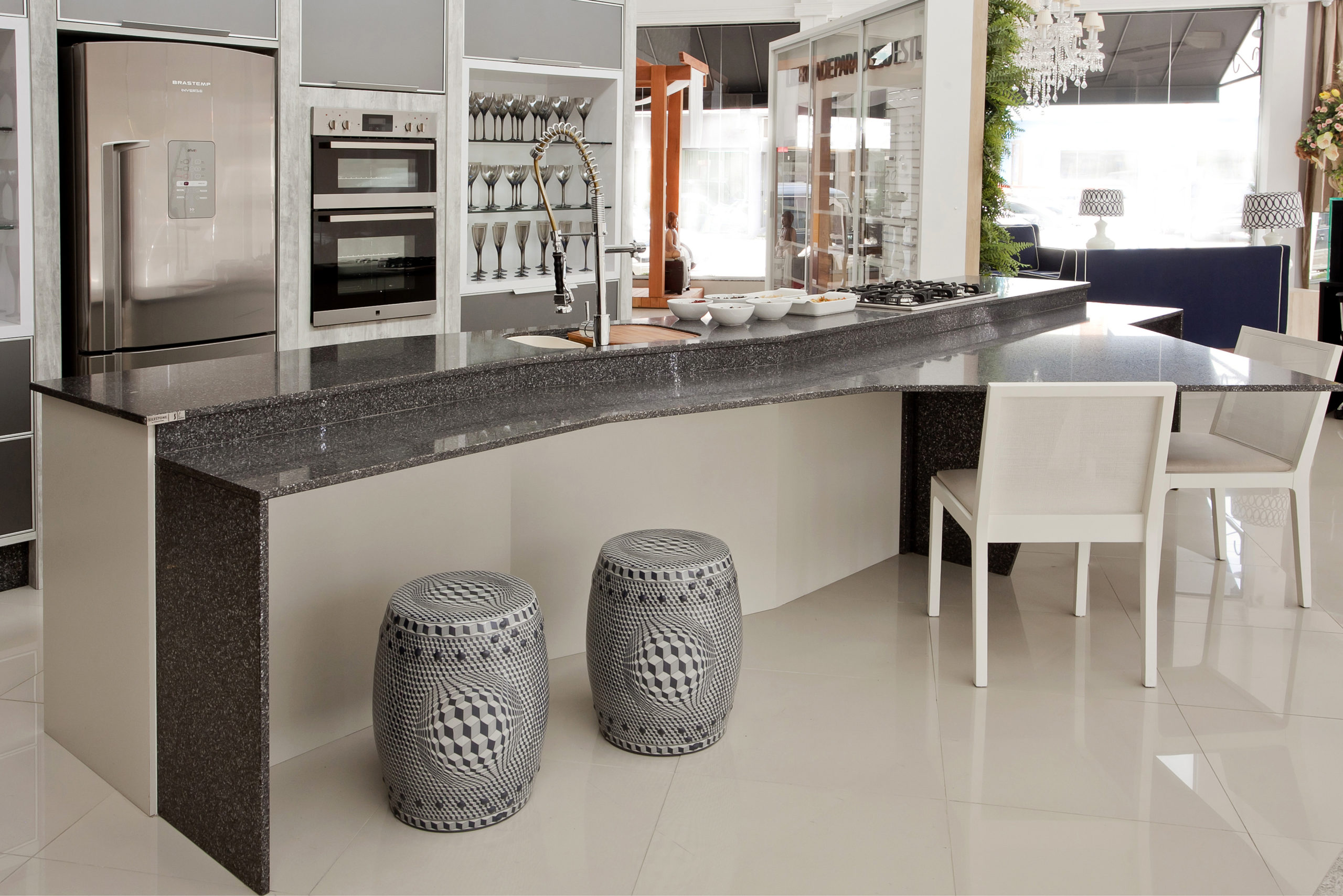 Zirconium Silestone Quartz Kitchen1