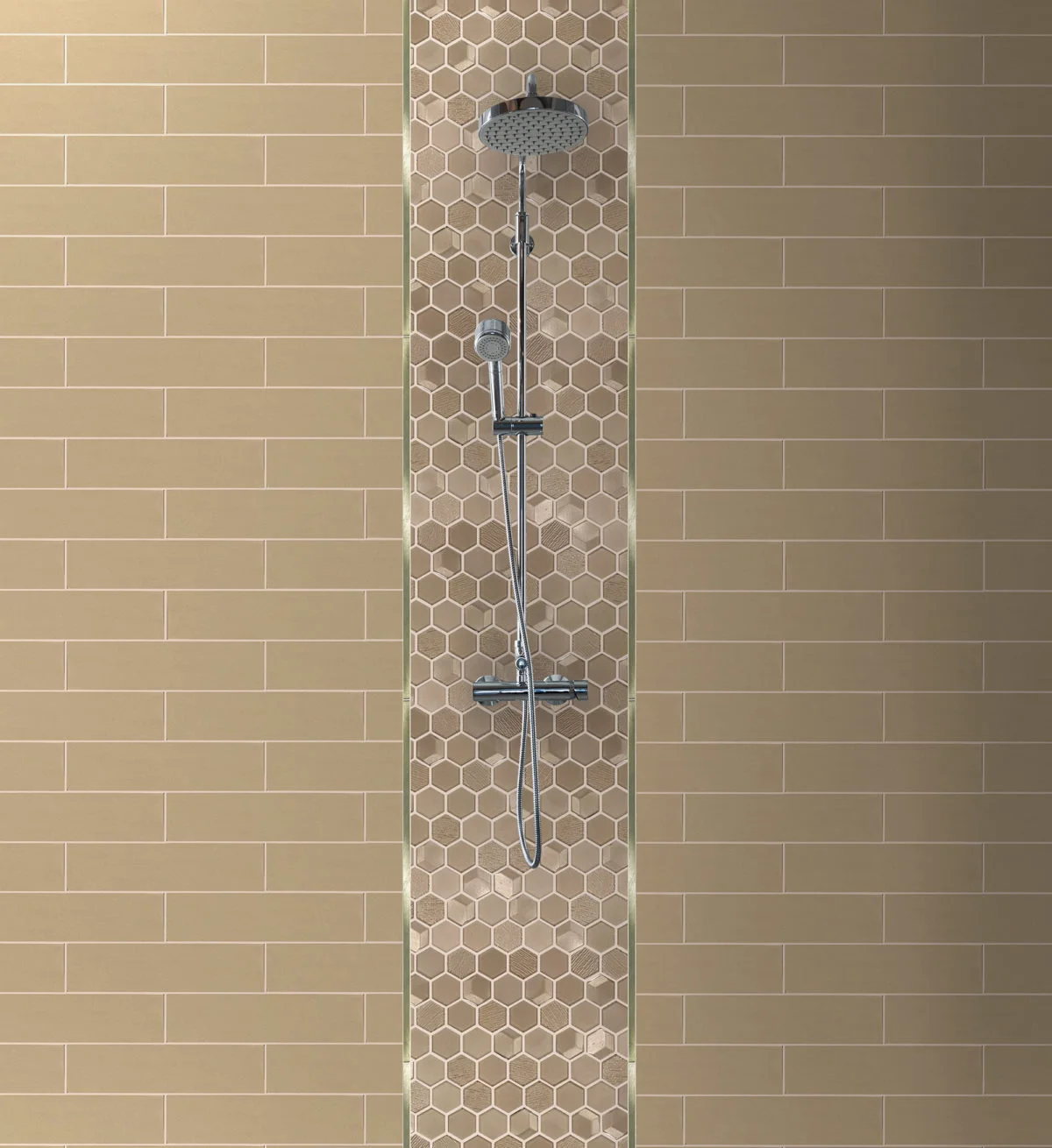 Champagne Field Tile
