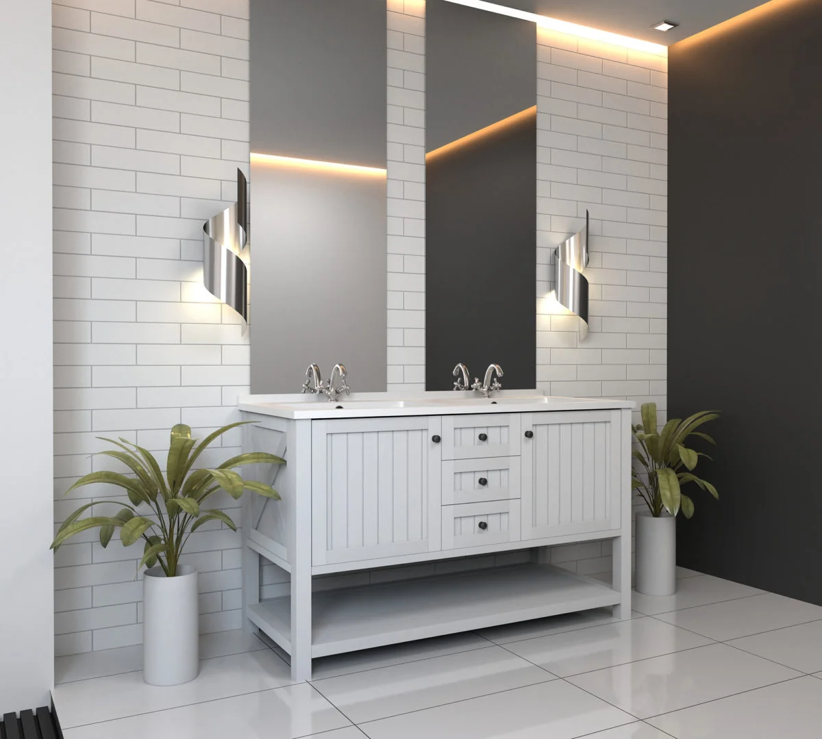 Cotto Bianco 3x12 Tile