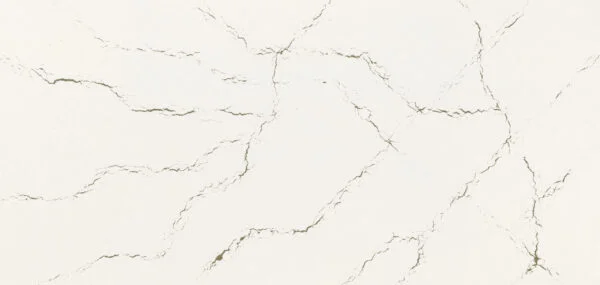 Berkshire Brass Satin Ridge Cambria Quartz Slab View