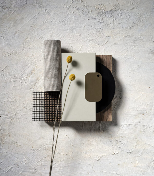 Faro White Silestone Quartz Moodboard